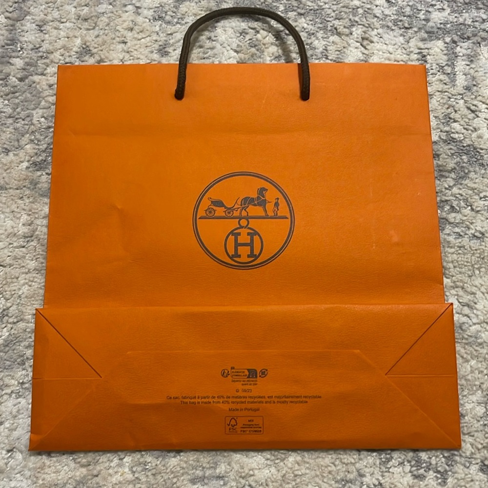Hermes shopping bag
